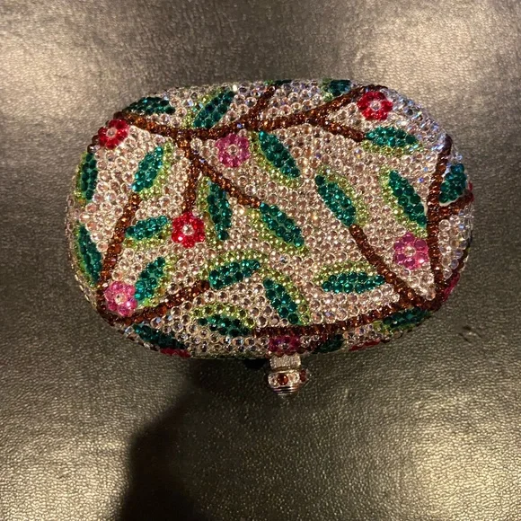 Crystal evening purse